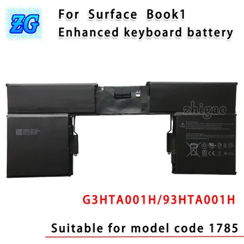 Naudoti Microsoft Surface Book1 1785 Patobulintas klaviatūra baterija G3HTA001H/93HTA001H Bazės Baterija Originalus