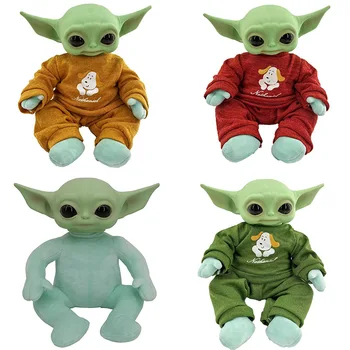 Naujas Disney Yoda Pav Lėlės Grogu Žaislai, Kūdikių Yoda Mandalorians Plushies 