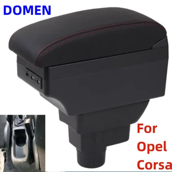 NAUJŲ Opel Corsa D Porankiu langelį Opel Corsa Automobilių porankiu atlošas Interjero detalių laikymo dėžutė Modifikavimas dalys, Automobilių priedai