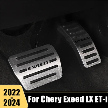 NE Automobilio Pedalai Chery Exeed LX ET-i Hybrid 2022 2023 2024 Aliuminio Lydinio Stabdžių Dujų Akceleratoriaus pedalo Sankabos neslidus Pedalu Padas