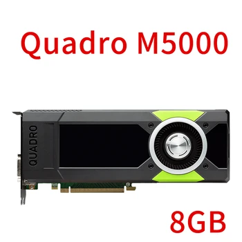 Originalą Quadro M5000 8GB Profesionalios Grafikos plokštės 3D Atvaizdavimas Dizaino Grafikos plokštė Palaiko 4K Ekraną ir 4 Ekranai