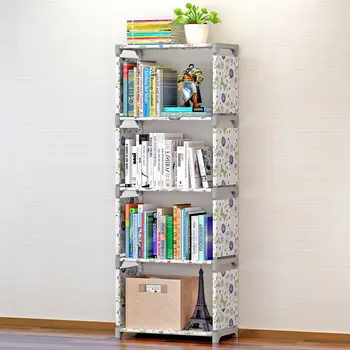 Paprasta spinta spinta rack kūrybos derinys sluoksnis lentynos, grindų vaikų knygų spinta