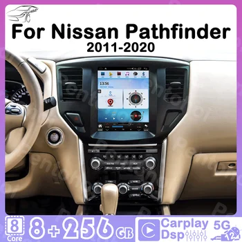 Pentohoi Automobilio Radijo Nissan Pathfinder 2011-2020 M Tesla Ekrano Carplay Navigator Multimedia Vaizdo Grotuvas Auto Android12 5G WIFI