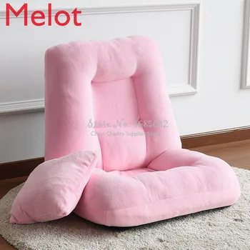 Pink Coral Flanelė sofa-Lova Tingus, Kėdės, Sofos ir Pagalvių Bay Lange Tatamio su Atlošais