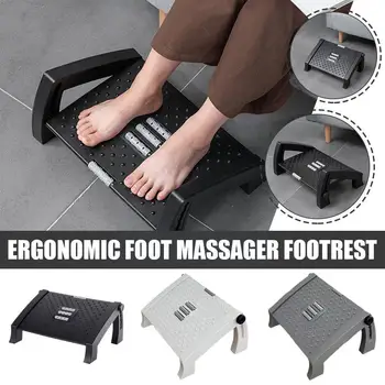 Reguliuojamas Pagal Stalas Kojoms Ergonomiškas Foot Massager Kojoms Su neslidžia Koja Trinkelėmis Ir Masažo Volai Home Office C8Q7