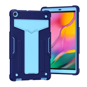 Samsung Galaxy Tab 10.1 2019 atveju SM-T510 SM-T515 Vaikai Saugiai Atveju Tablet TPU+PC atsparus smūgiams Atramą Padengti SM-T510 T515