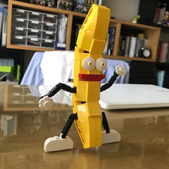 SS Šokių Bananų Dėlionės Blokai Kūrybos Klasikinis Juokingas Naujovė Peržiūrėti Vaisių Interaktyvus Surinkti Žaislai Filmą, Renkant 2022
