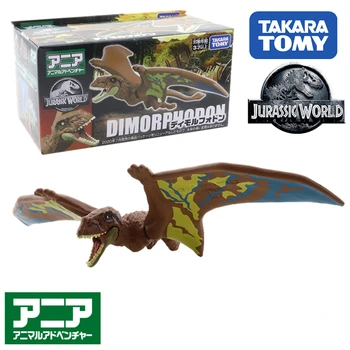 Takara Tomy Ania Juros periodo Pasaulio Modeliavimas Dimorphodon Gyvūnų Skaičius Dinozaurai 3D Modelį Veiksmų Skaičiai Žaislai Vaikams Dovanos 179337