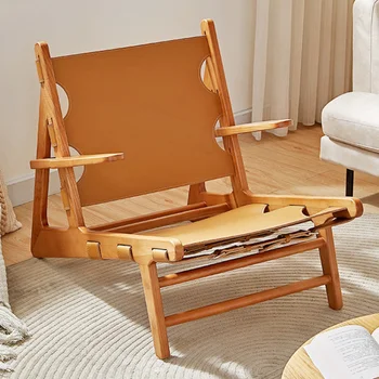 Tingus Rankos Kambarį Kėdės Lounge Dizaineris Vieno Medžio Kambarį Kėdės Šiuolaikinės Atsipalaiduoti Meuble De Salonas Namų Baldai WK50LC