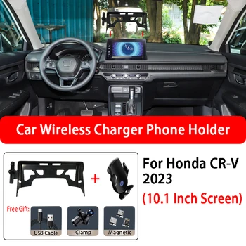 Tinka Honda CR-V 10.1 Colių Ekraną, Automobilių Belaidis Kroviklis, Telefono Laikiklis Pažangus Sensorius įmontuota Baterija Automatinė Tvirtinimo