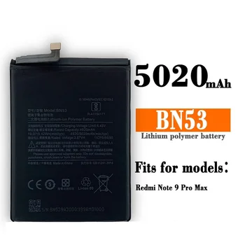 Tinka raudoni ryžiai 9 Pastaba Pro Max / Raudona ryžių 9 Pastaba Pro 4G (Global Edition) BN53 Baterija