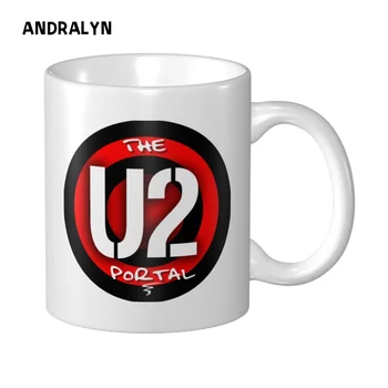 U2 Puodelis Juokinga Kavos Puodelis Mielas Žaidėjus metalinės juostos Gimtadienio Dovana Atgal Į Mokyklą Puodelis
