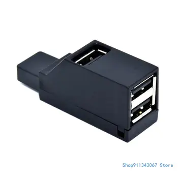 USB 2.0 HUB Adapteris Extender USB Skirstytuvo 3 Uostų Didelės Spartos Duomenų Perdavimo Dovana Lašas laivybos