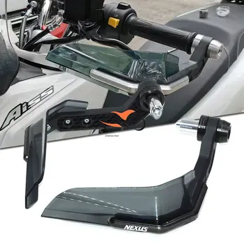 Už GILERA FUOCO 500 GP800 GP850 NEXUS 300 500 250 E3 Motociklo Handguard Shield Rankų apsaugą Raštas priekinio Stiklo