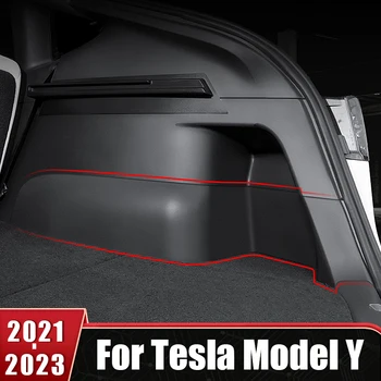 Už Tesla Model Y ModelY 2021 2022 2023 ABS Automobilio Galinės Liemens Šoninių Apsaugų Raštas Plokštės Kampe Apsaugos Korpuso Vidinės Priedai