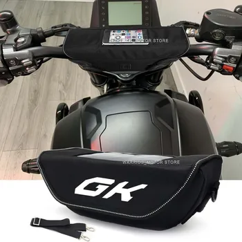 Už Zontes GK 125 / GK 155 / GK 125X GK-125 GK-125X GK-155 Motociklo Vairo krepšys, atsparus vandeniui rankenos kelionės navigacijos krepšys