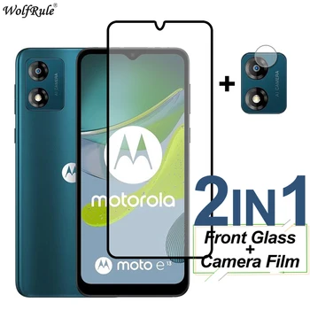 Visiškai Padengti Grūdinto Stiklo Motorola Moto E13 E22i E22 E32 E40 Screen Protector Apsauginė Telefono Kamera Kino Moto E13 E30 E20