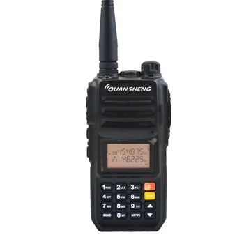 Walkie Talkie Quansheng TG-UV2Plus VHF136-174MHz UHF400-470MHz Dual Band 10W 200CH FM Radijas su 4000mAh Baterija TG-UV2 Plius