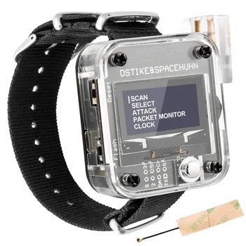WiFi Deauther Žiūrėti V3 ESP8266 Programuojami Plėtros Taryba Nešiojami Smartwatch OLED/Kontrolės/Test Tool DAUG