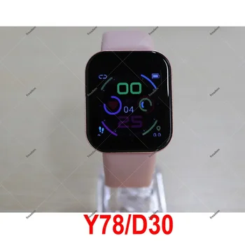 Y78 D30 Watch7 I7 Smart Watch Širdies Ritmas, Kraujo Spaudimas App Pranešimai Skambučių Priminimas, Sporto, Muzikos Atnaujintas Pradinio Y68 D20
