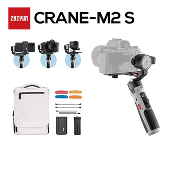 Zhiyun Kranas-M2S 3-Axis Kameros Gimbal Nešiojamą Veiksmų Fotoaparatai / Mirrorless Fotoaparatai / SMARTPHONE