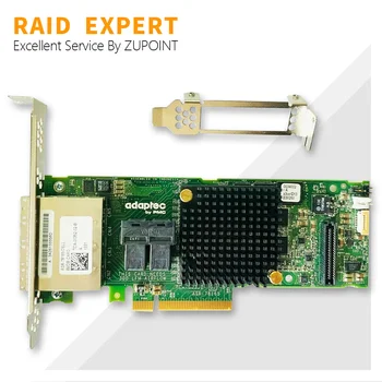 ZUPOINT ADAPTEC ASR-78165 RAID Controller Card 6Gb/s 24-port PCI-E 3.0 x8 SAS/SATA RAID Adapteris